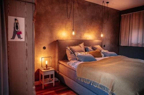 Ένα ή περισσότερα κρεβάτια σε δωμάτιο στο Designapartment