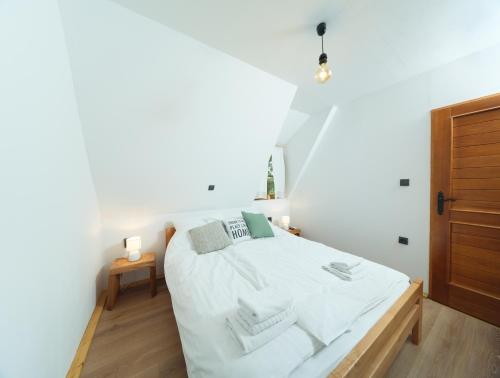 Voodi või voodid majutusasutuse Yeti Cabin toas