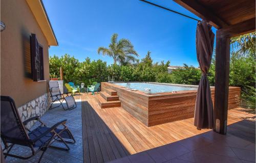 Stunning Home In Partinico With 3 Bedrooms, Wifi And Private Swimming Pool