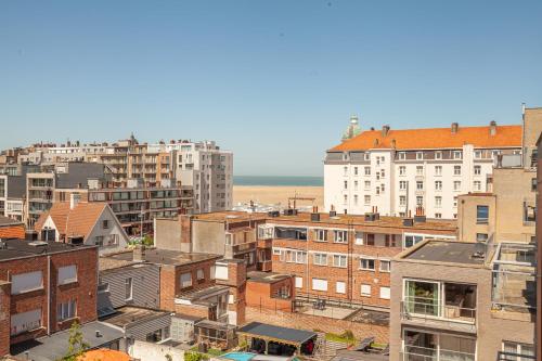 Ein allgemeiner Blick auf Zeebrugge oder ein Stadtblick von der Ferienwohnung aus