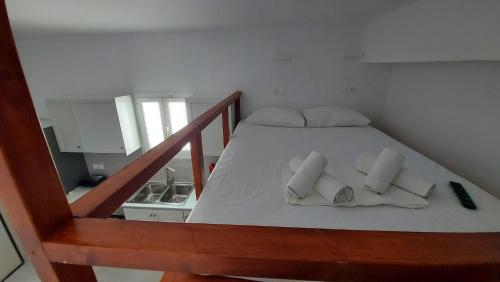 Postel nebo postele na pokoji v ubytování NISO double