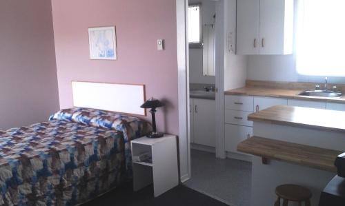 Køkken eller tekøkken på Motel Royal