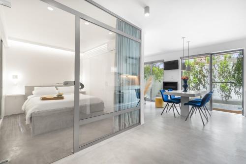 Llit o llits en una habitació de Los Pistachios