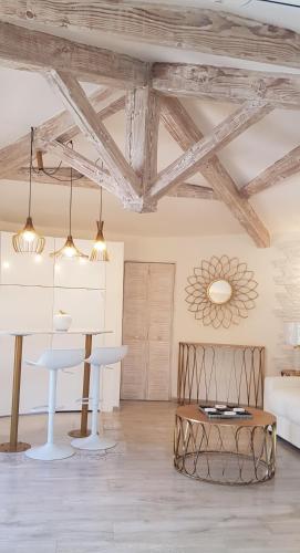 Studio villa château Currault