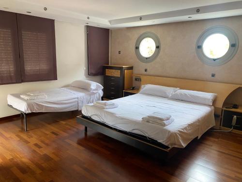 Voodi või voodid majutusasutuse Can Ramón toas