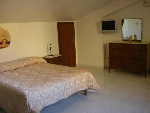 Voodi või voodid majutusasutuse Terrazza Sul Mare toas