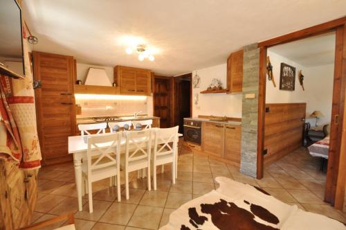 Cucina o angolo cottura di Bilocale montano