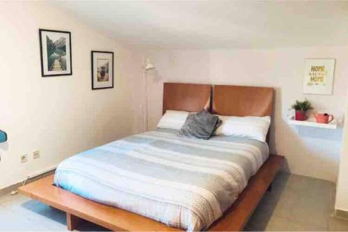 Кровать или кровати в номере La casa de Aneta