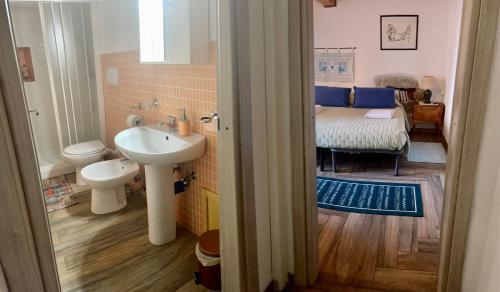 Koupelna v ubytování B&B Pascal House Nuoro_IUN E5016