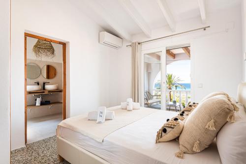 Postel nebo postele na pokoji v ubytování Villa Bella Mirada 4 chambres - piscine chauffée