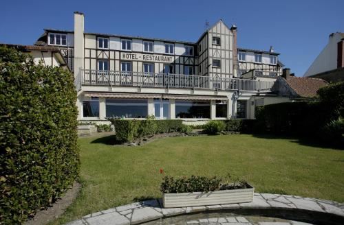 Zahrada ubytování Le Normandy