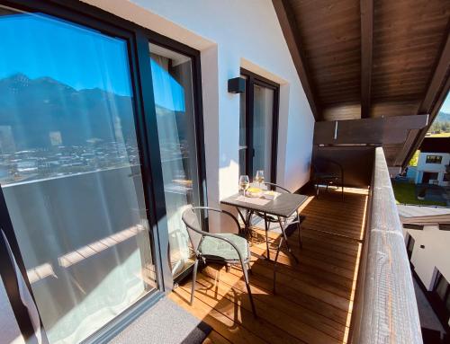 Χώρος καθιστικού στο Mirador Apartments