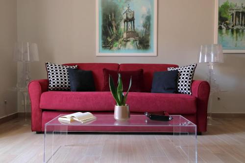 Zona de estar de Piazzetta Margutta - My Extra Home