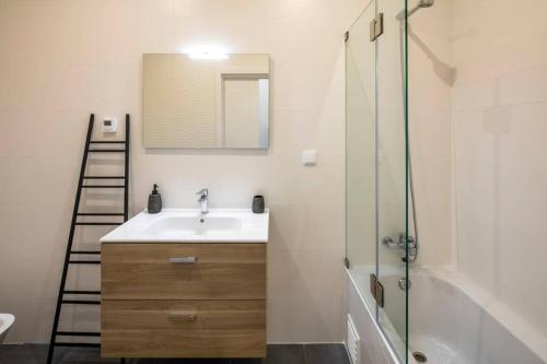 Ванная комната в Apartment Confort 404