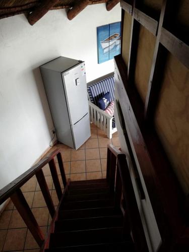 Kuchyň nebo kuchyňský kout v ubytování Slakkepas 52
