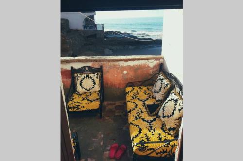 Gallery image of Apartment one minute to the beach with a sea view from the balcony in Agadir