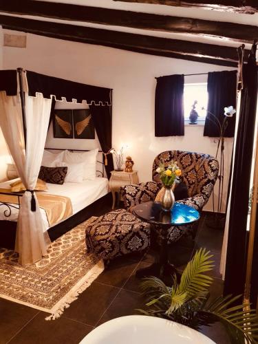 Postel nebo postele na pokoji v ubytování Bed&Breakfast Andio