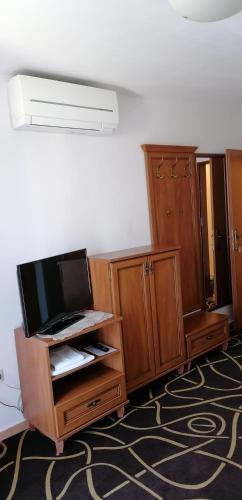 TV a/nebo společenská místnost v ubytování Pension Magnolia