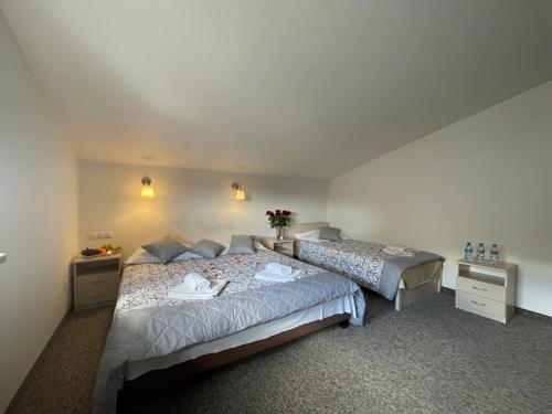 Katil atau katil-katil dalam bilik di Hotelik Gold