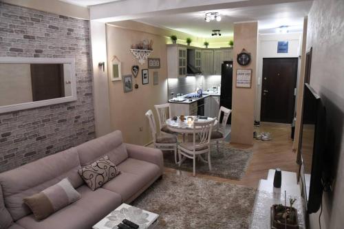TV a/nebo společenská místnost v ubytování Lux Apartment Rose