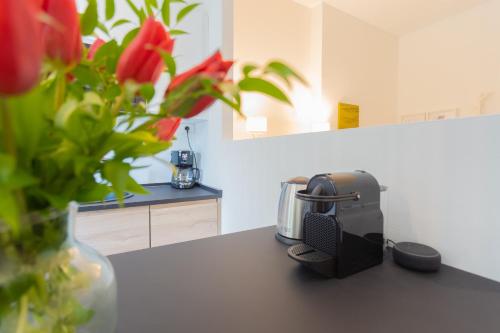 Enchanted Como Lake - Tremezzo Apartments by Rent All Comoにあるキッチンまたは簡易キッチン