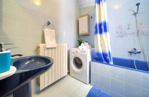 Koupelna v ubytování Apartman Mihael