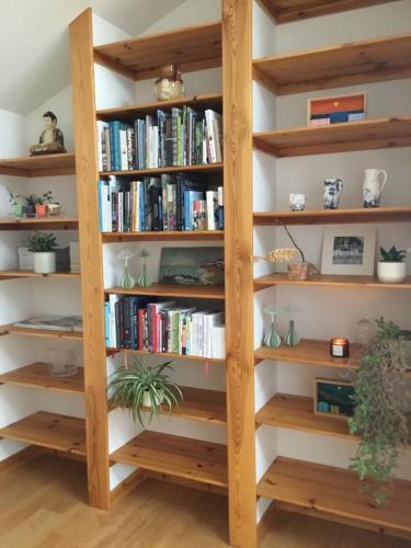 Knihovna v bed and breakfast