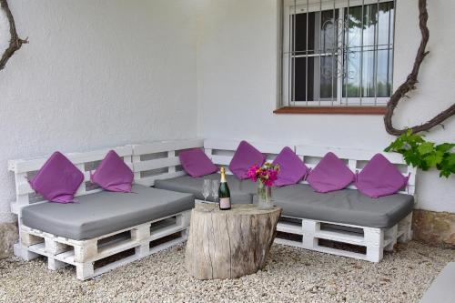 Posezení v ubytování Casa Daguet