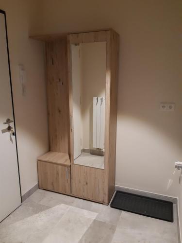 Koupelna v ubytování Apartmán Šumavský Buk 14 Brčálník
