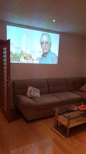 Zona d'estar a Apartman Corluka Grude