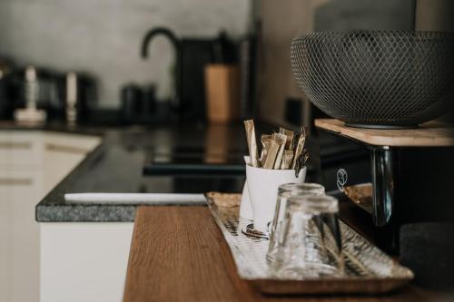 Una cocina o cocineta en Chalet Watzmann