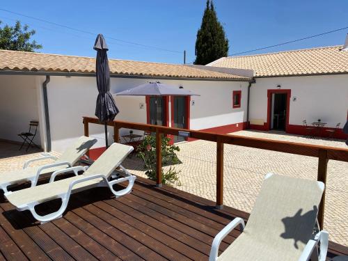 Балкон или терраса в Quinta do Sr. Cabrita