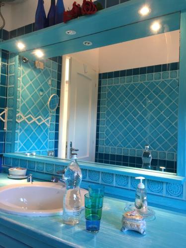 Bathroom sa Villa Quiete a Porto Cervo