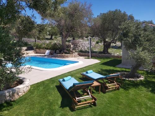 Πισίνα στο ή κοντά στο Villa Paula