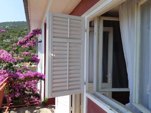 Balkón nebo terasa v ubytování Apartman VeDE Baćina