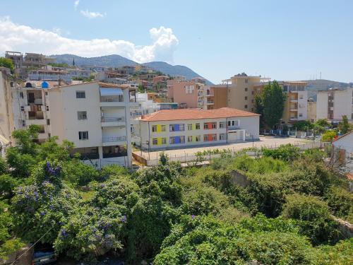 Nespecifikovaný výhled na hory nebo výhled na hory při pohledu z apartmánu