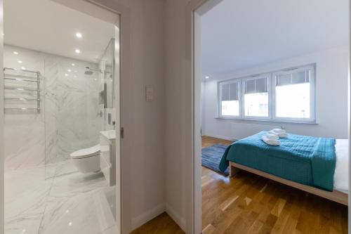 Kúpeľňa v ubytovaní Apartament Nowy Świat Centrum