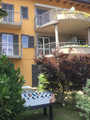 Un balcón o terraza en Residence Oleandro
