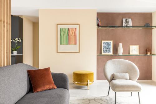 Χώρος καθιστικού στο Maison Albar Hotels L’Imperator