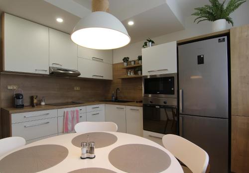 Kuchyňa alebo kuchynka v ubytovaní Apartmán Valérie, byt Valtice