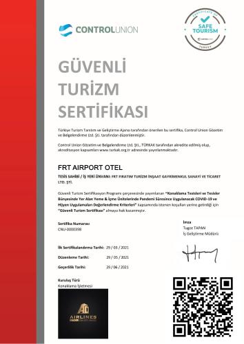 Una captura de pantalla de la aplicación de prueba Gyrillivan Turnkin Serifkin. en FRT AİRPORT OTEL, en Arnavutköy