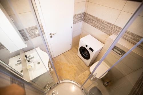 Bilik mandi di Apartman Sidro Maslenica