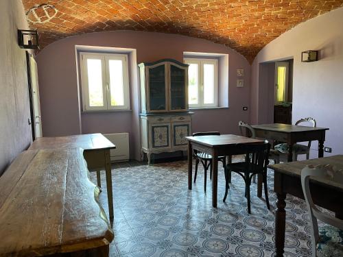 Khu vực ghế ngồi tại Noi Due - Bed & Breakfast nel Monferrato