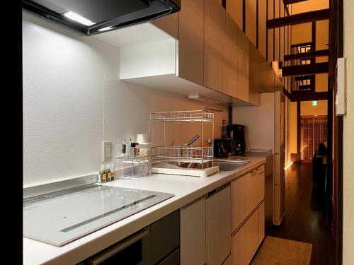 Køkken eller tekøkken på Sankoku Bashira