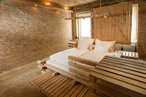 Postel nebo postele na pokoji v ubytování Wiener Gäste Zimmer