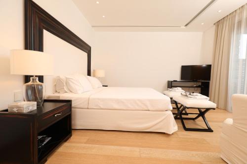Postel nebo postele na pokoji v ubytování Luxury Villa Veronika