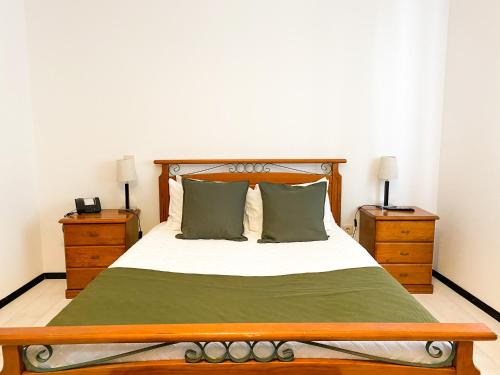 Postel nebo postele na pokoji v ubytování Hotel Cubata