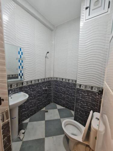 Koupelna v ubytování Appartement meublé à louer