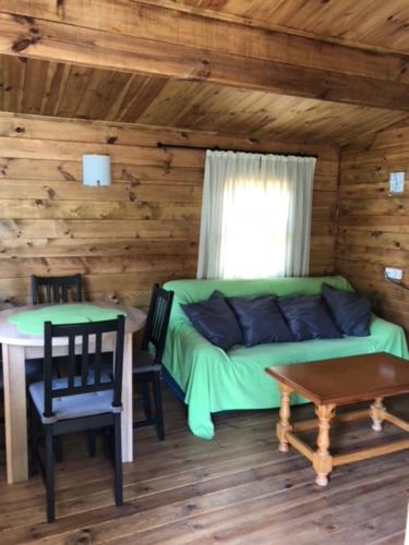 Postel nebo postele na pokoji v ubytování Resort Camping Solopuent