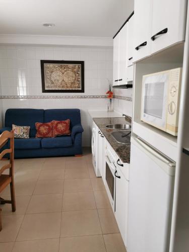 Η κουζίνα ή μικρή κουζίνα στο Hotel Arco Navia
